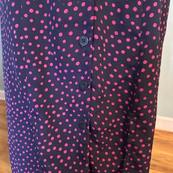 Studio I Polka Dot Sleeveless Maxi Dress - Picture 8 of 12